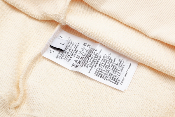 ブランドパーカー素材ディテール